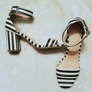 Tilda striped heels